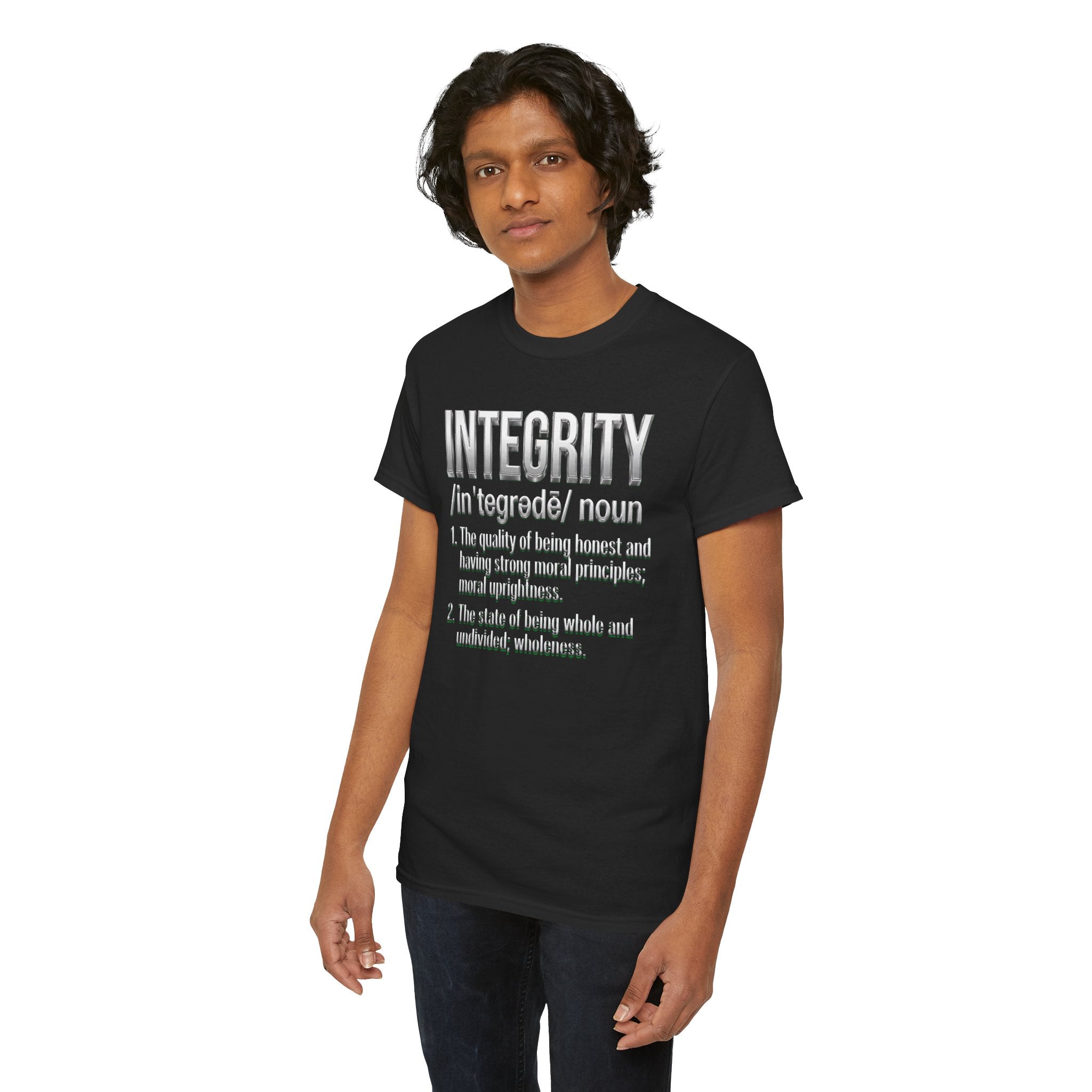 Integrity Definition T-Shirt — Inspirational Word Graphic Tee