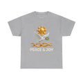 Peace & Joy T-Shirt — Dove with Olive Branch & Sun Graphic