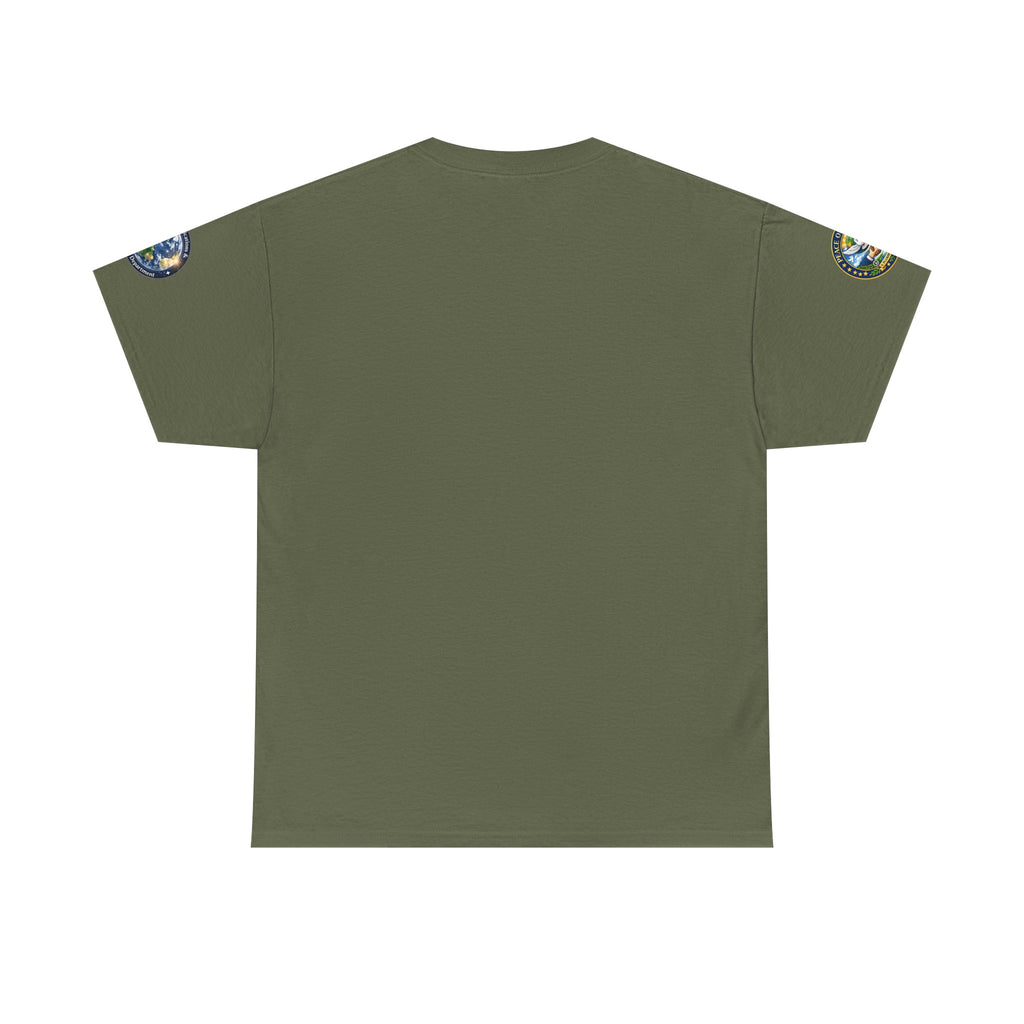 Global Conflict Question Mark Tee | diplomatic negotiations, flags artwork
