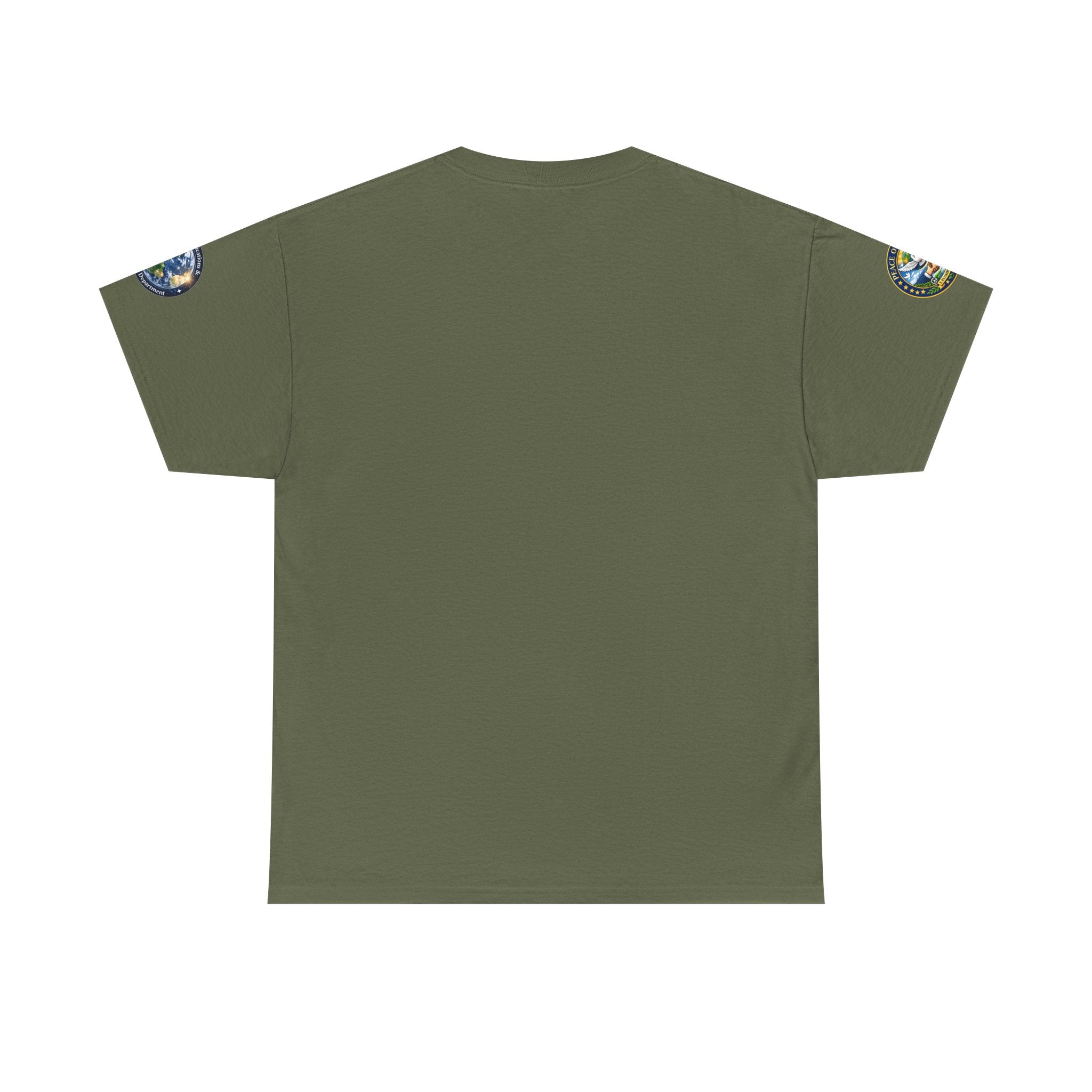Global Conflict Question Mark Tee | diplomatic negotiations, flags artwork
