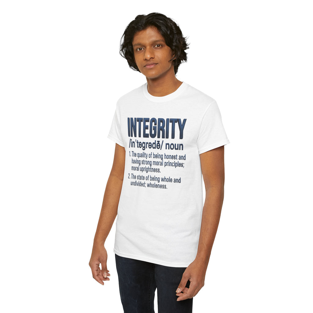 Integrity Definition T-Shirt — Inspirational Word Graphic Tee
