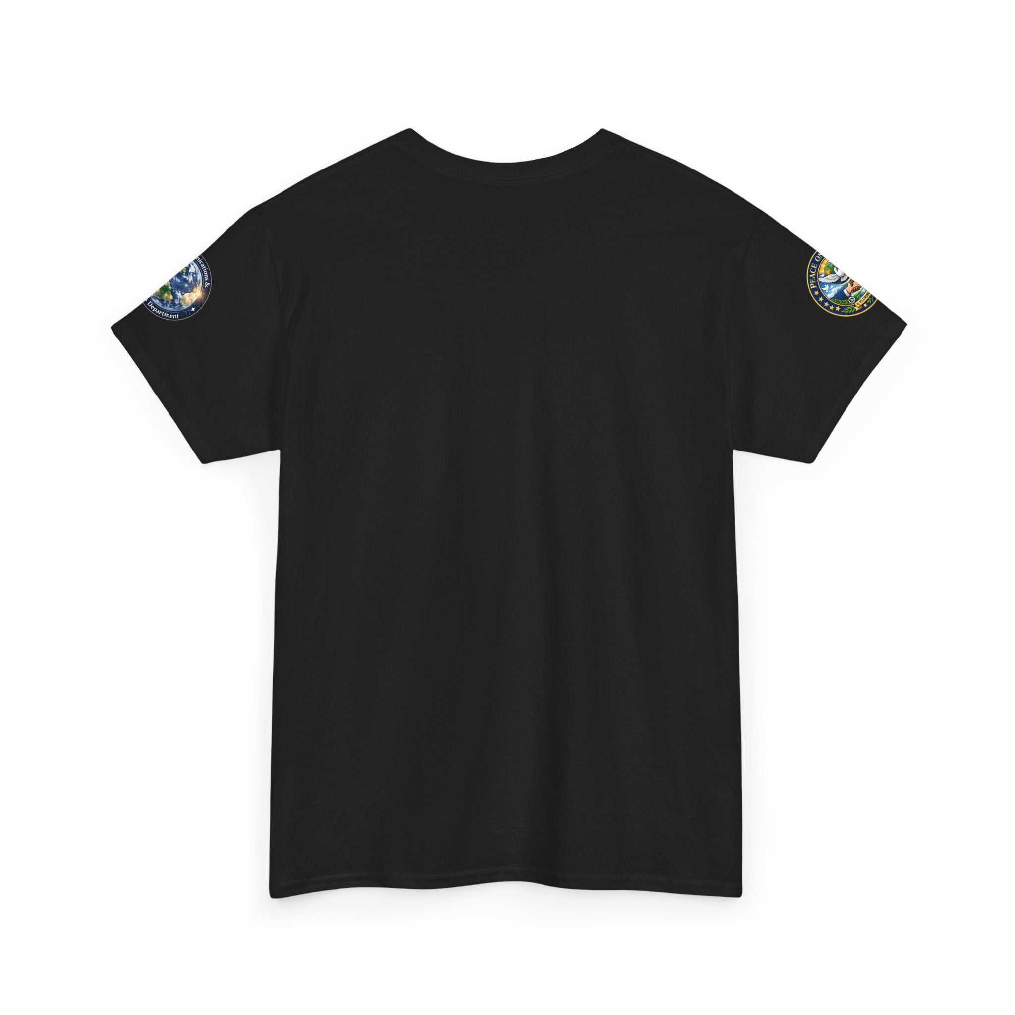 Global Conflict Question Mark Tee | diplomatic negotiations, flags artwork