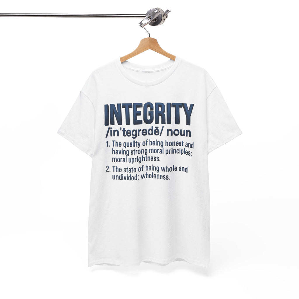 Integrity Definition T-Shirt — Inspirational Word Graphic Tee