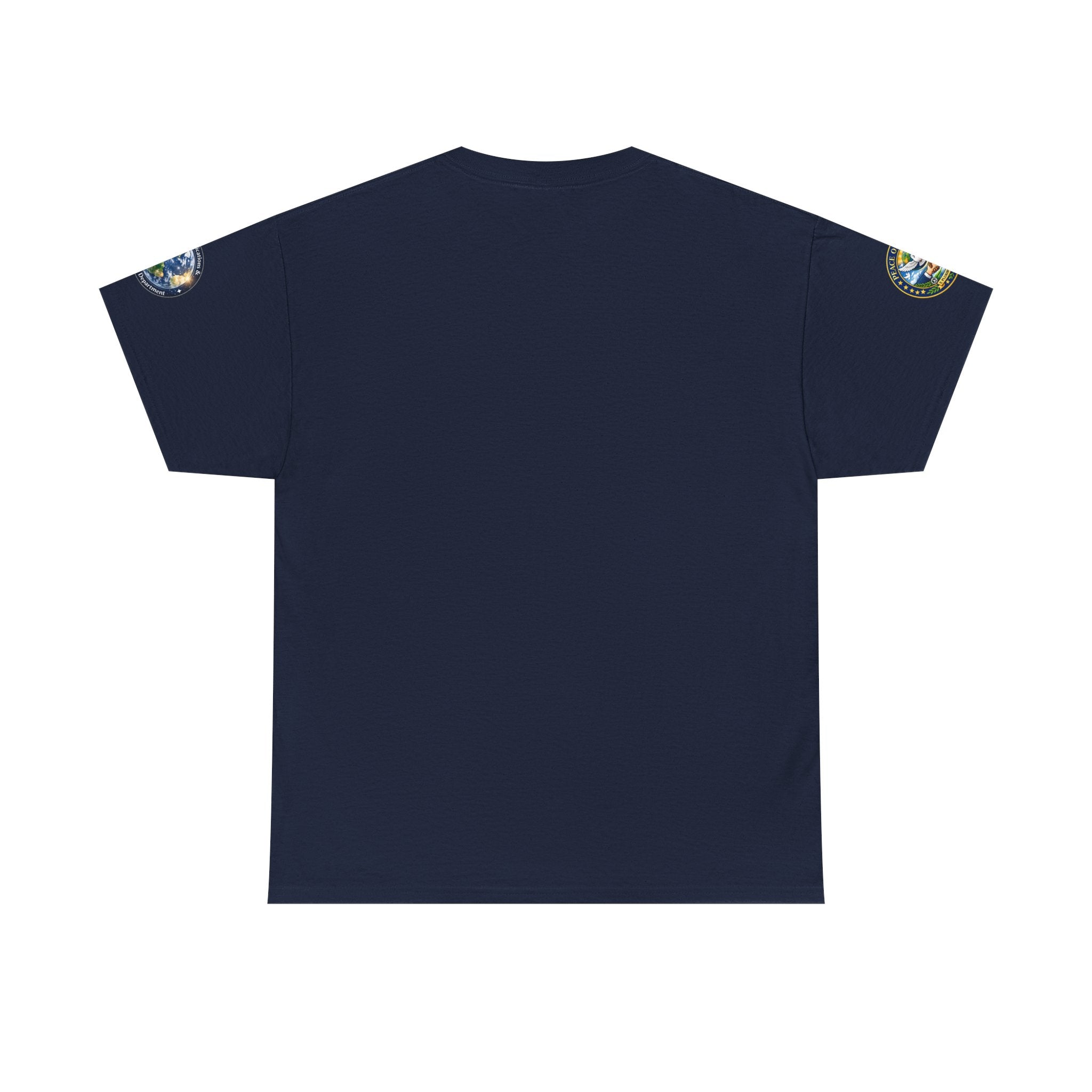 Global Conflict Question Mark Tee | diplomatic negotiations, flags artwork