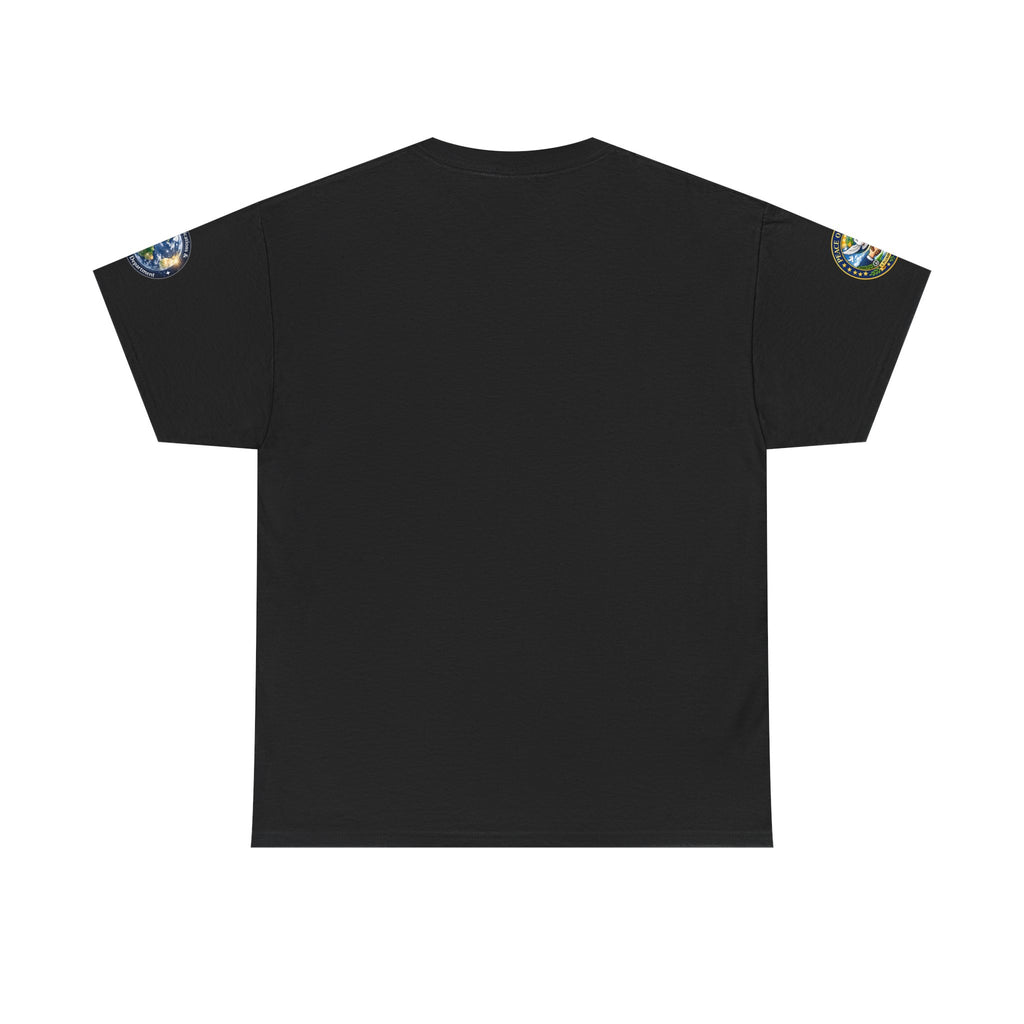 Global Conflict Question Mark Tee | diplomatic negotiations, flags artwork