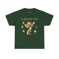 Growth Tee — Golden Botanical Growth Graphic T-Shirt