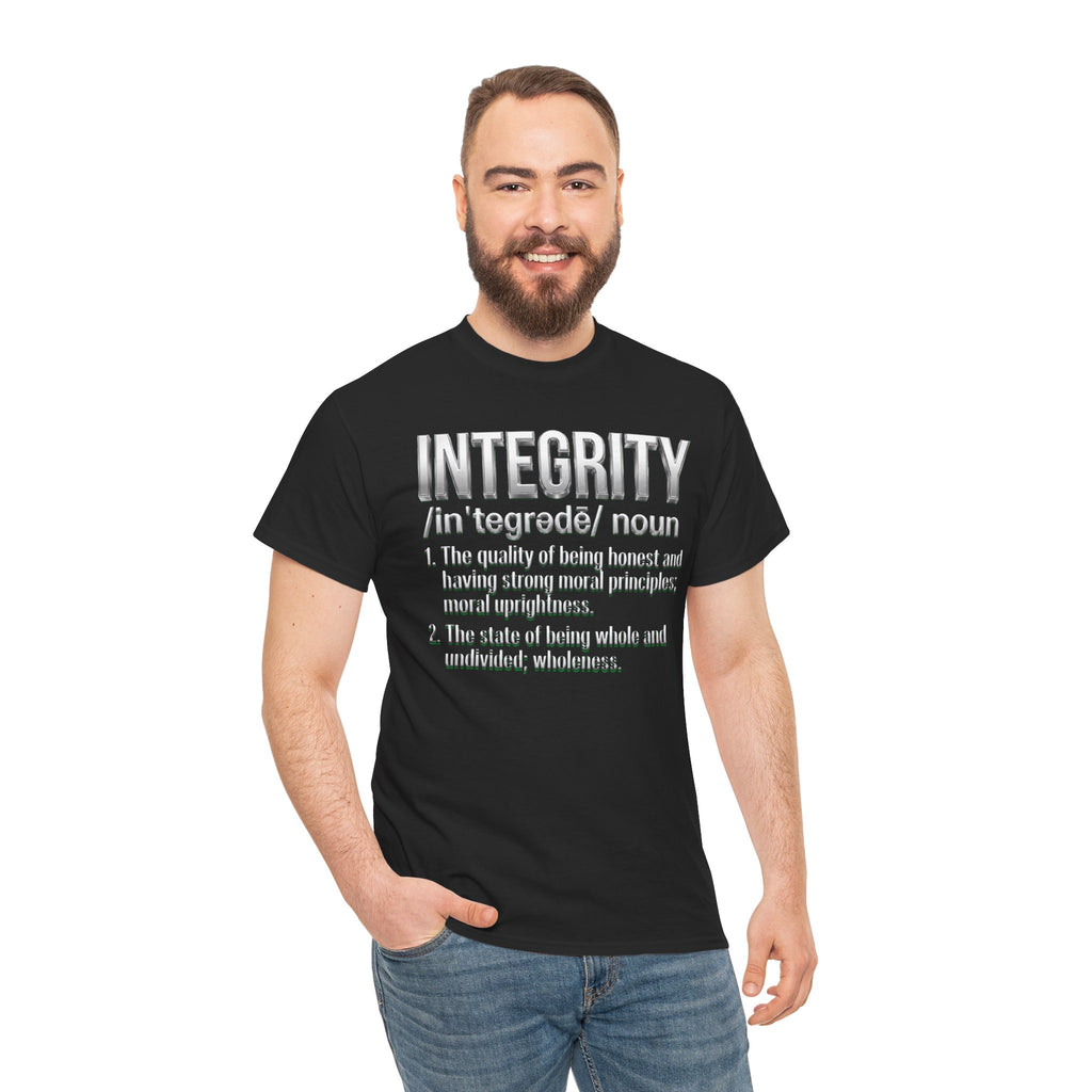 Integrity Definition T-Shirt — Inspirational Word Graphic Tee