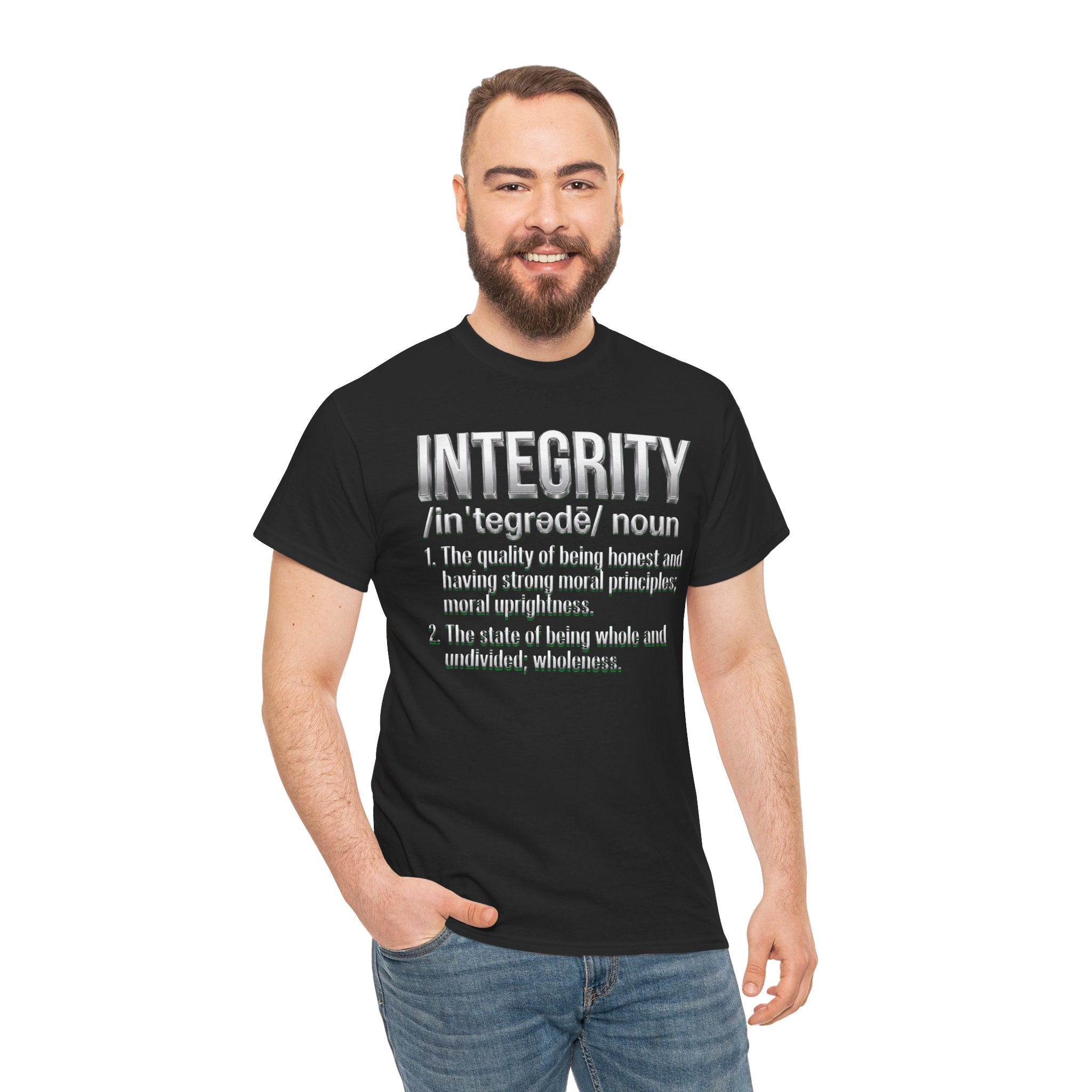 Integrity Definition T-Shirt — Inspirational Word Graphic Tee