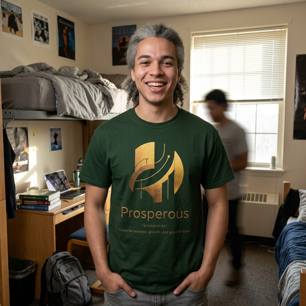 Prosperous Gold Logo Tee
