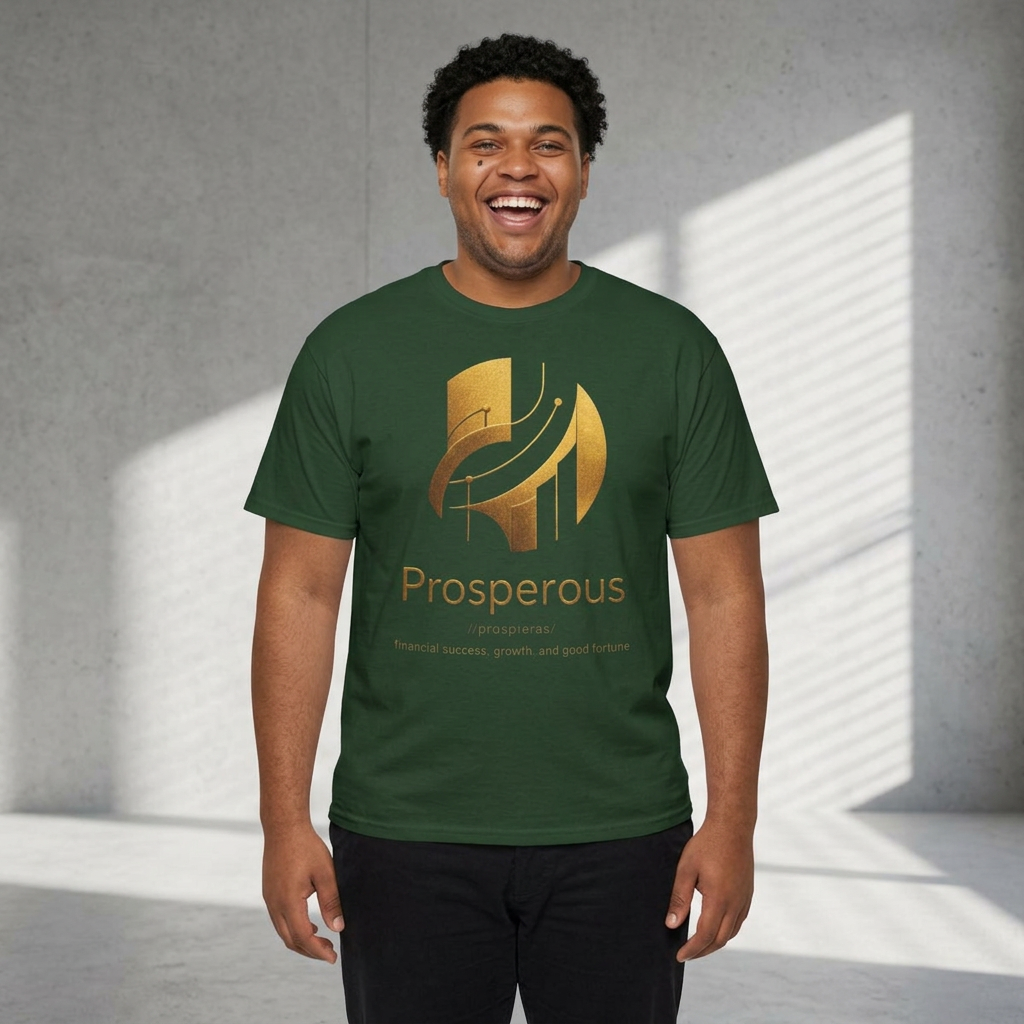 Prosperous Gold Logo Tee