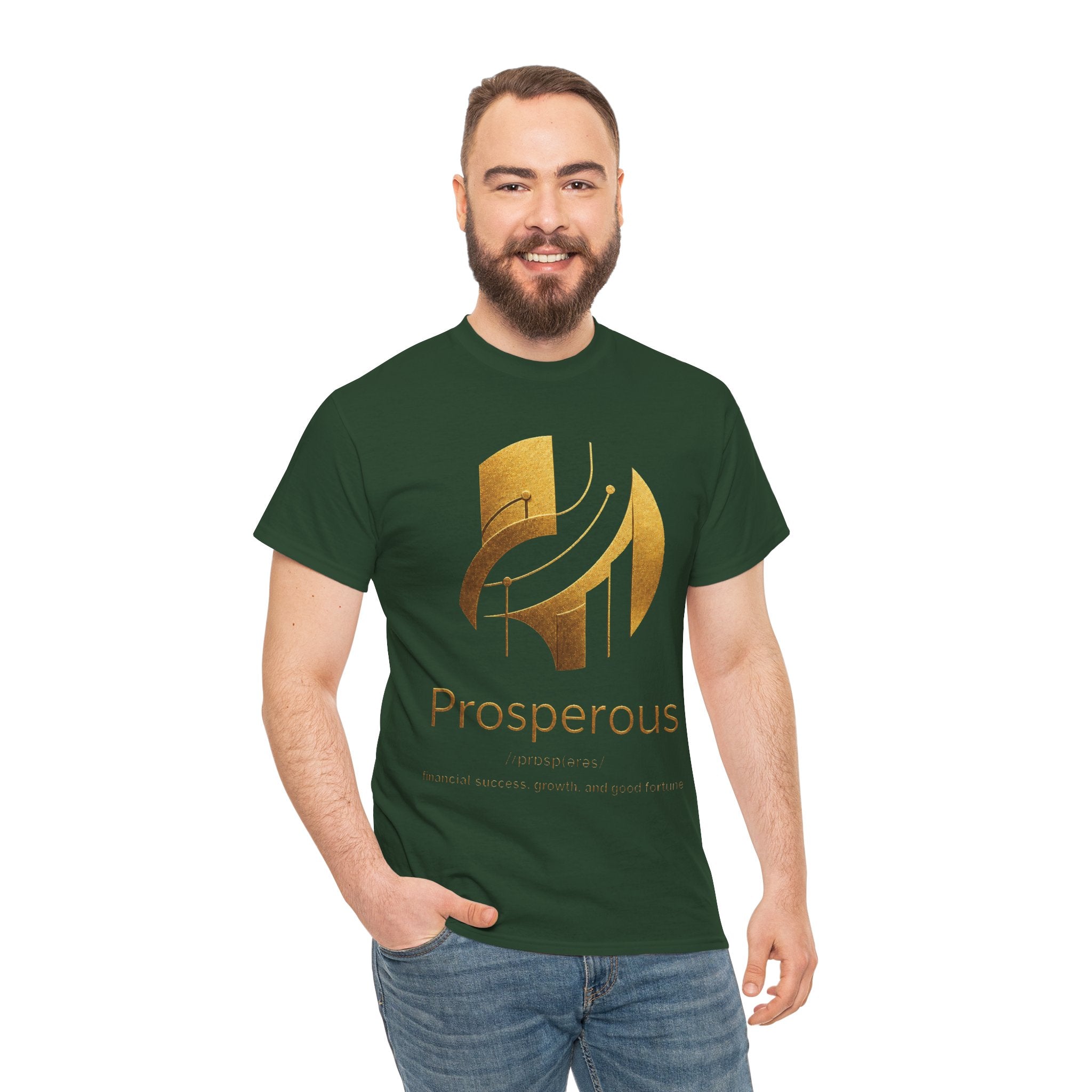 Prosperous Gold Logo Tee