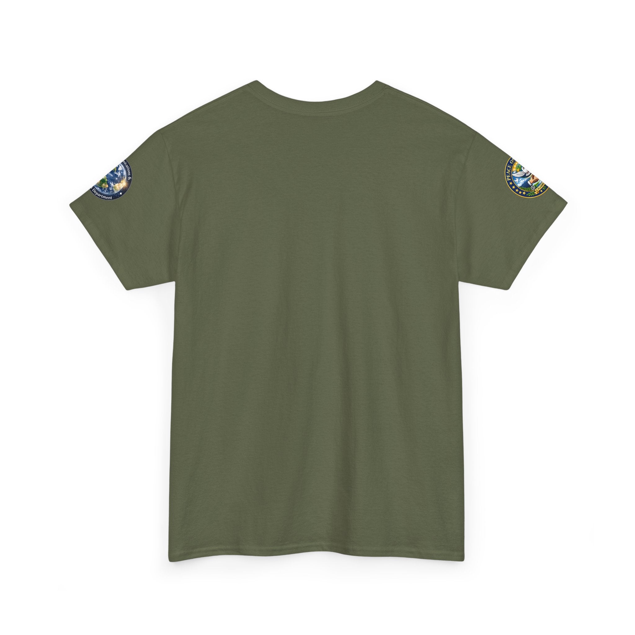 Global Conflict Question Mark Tee | diplomatic negotiations, flags artwork