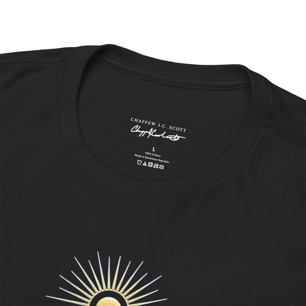 Light Definition T-Shirt — Minimal Sun Graphic Inspirational Tee