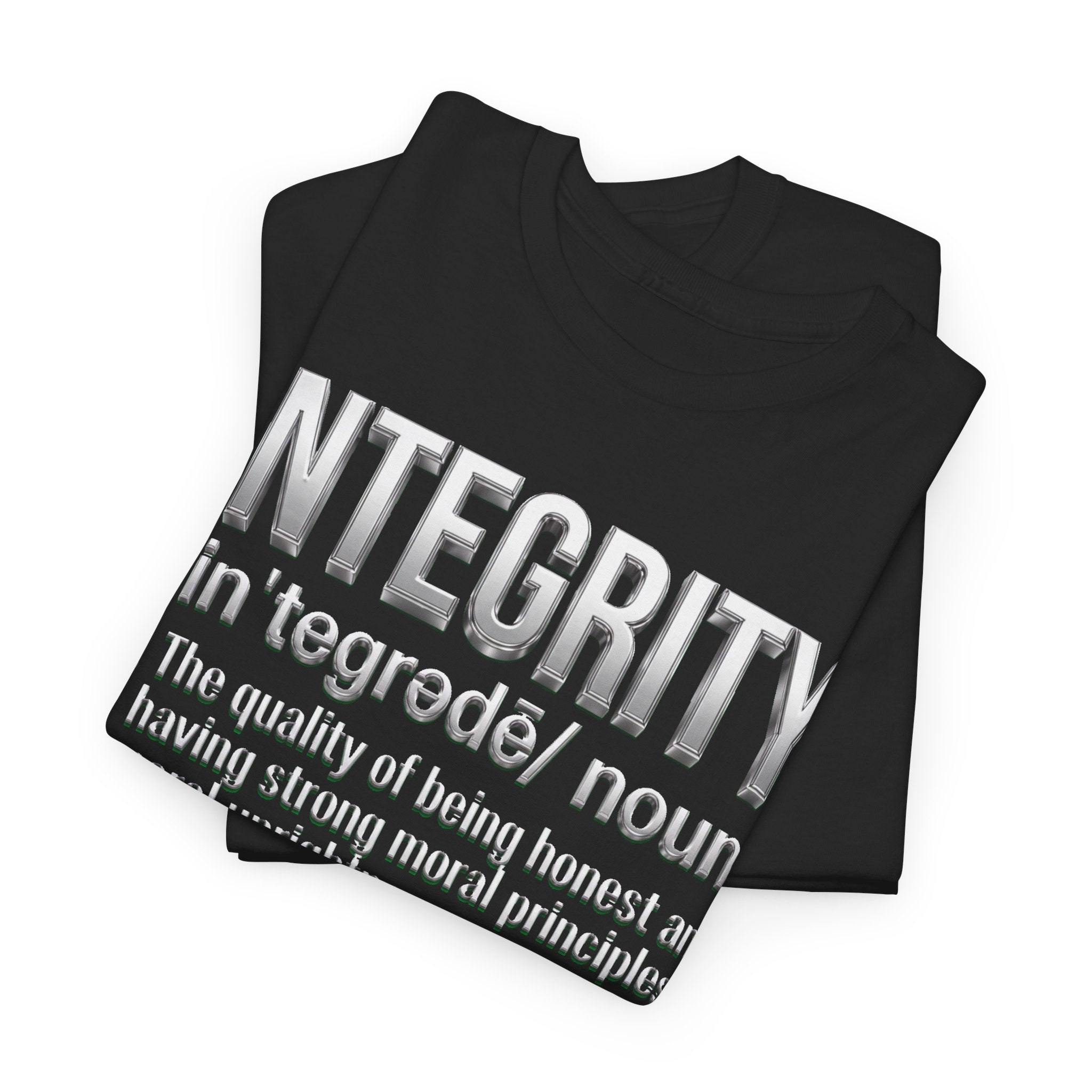 Integrity Definition T-Shirt — Inspirational Word Graphic Tee