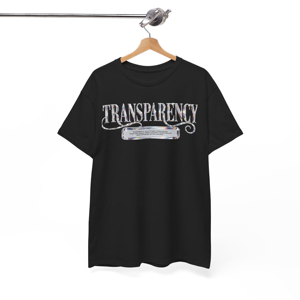 Transparency Graphic Tee — Vintage Chalkboard Design