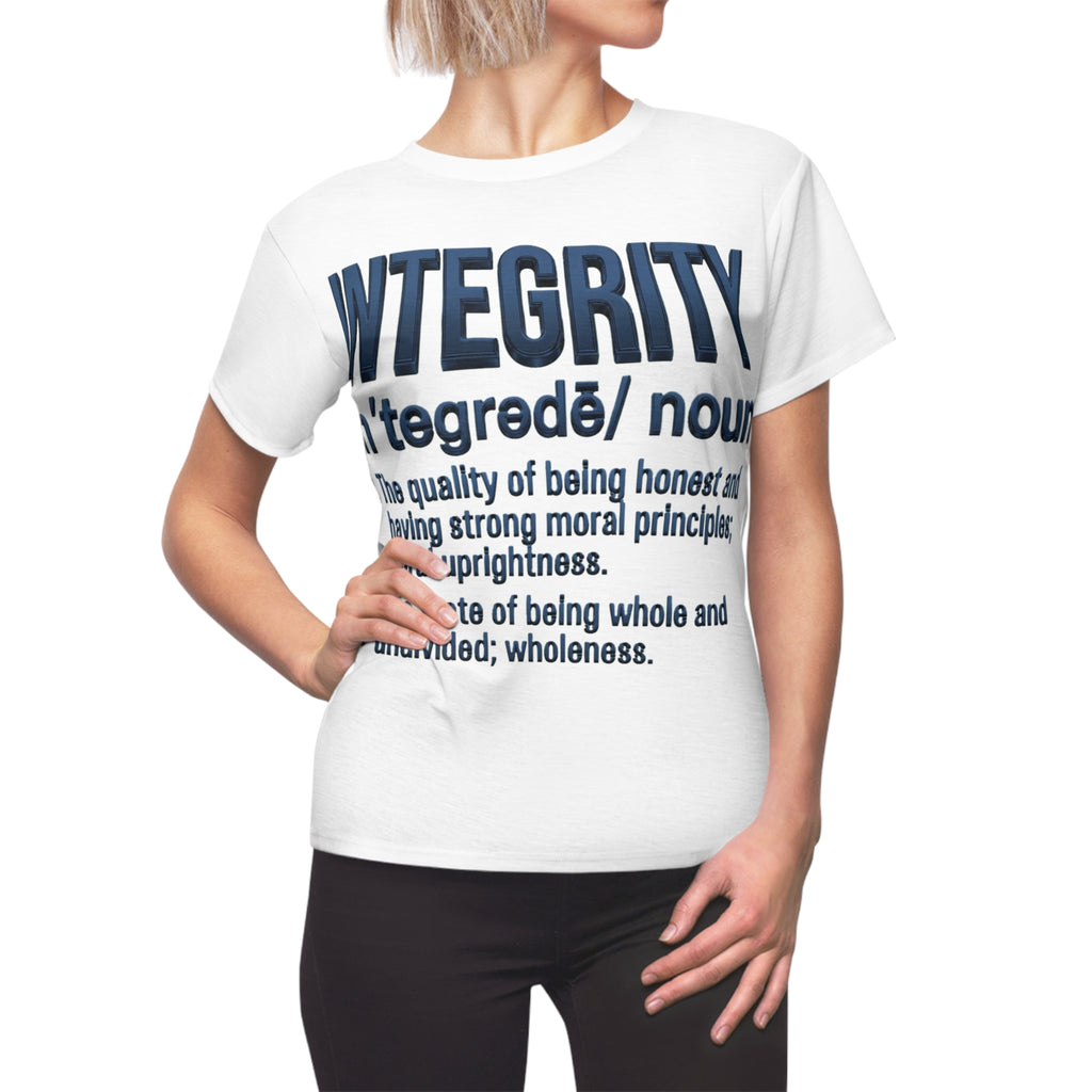 Integrity Definition Women’s Tee — 'Integrity' Dictionary Print