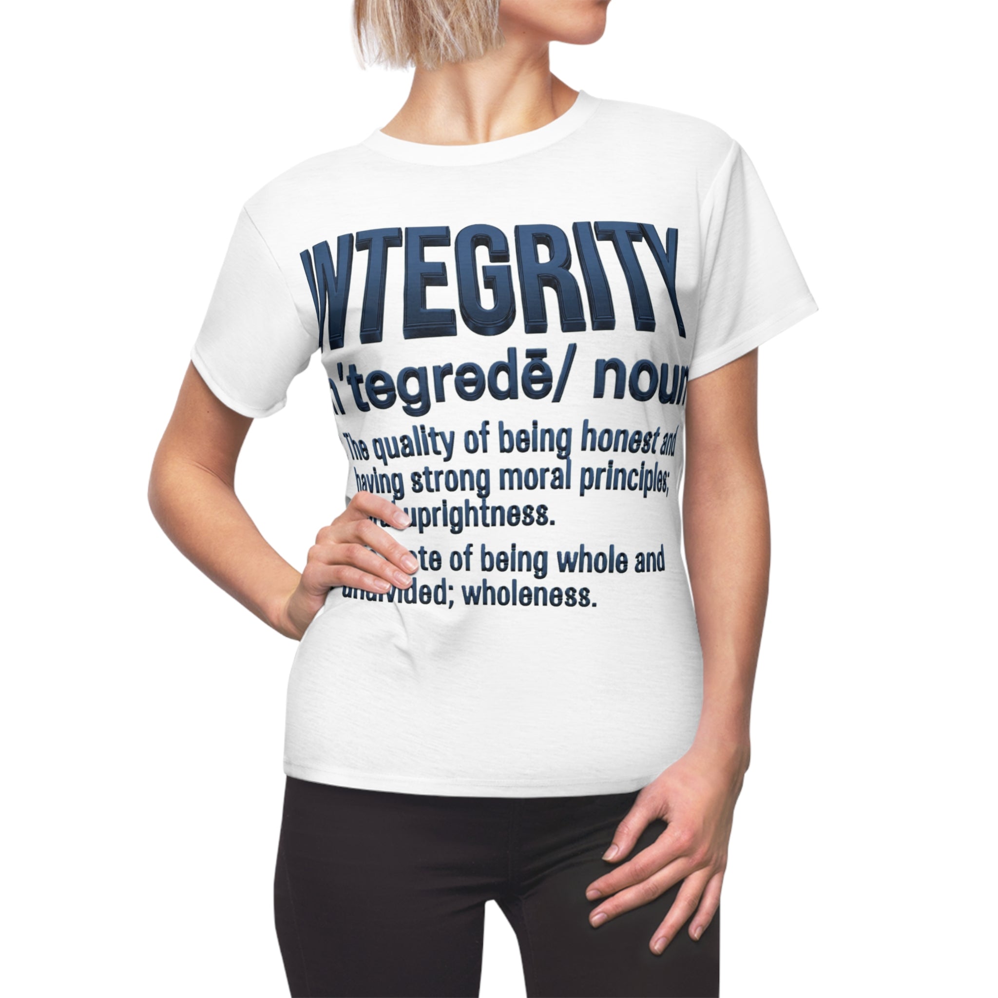 Integrity Definition Women’s Tee — 'Integrity' Dictionary Print