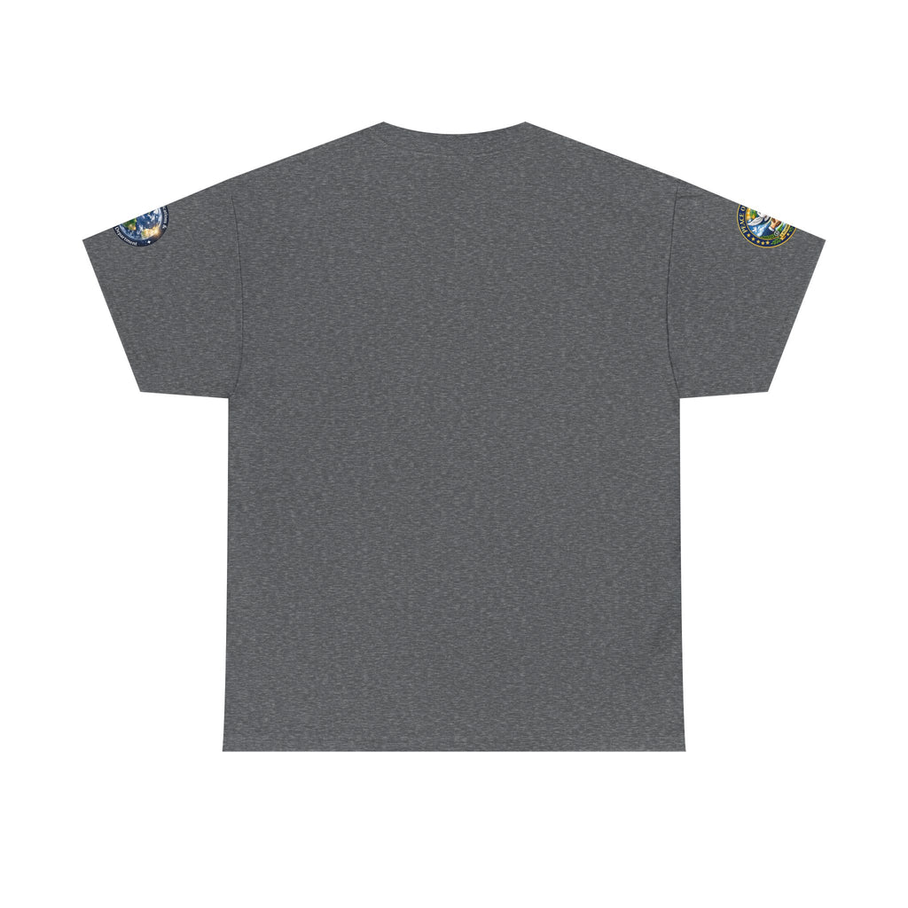 Global Conflict Question Mark Tee | diplomatic negotiations, flags artwork