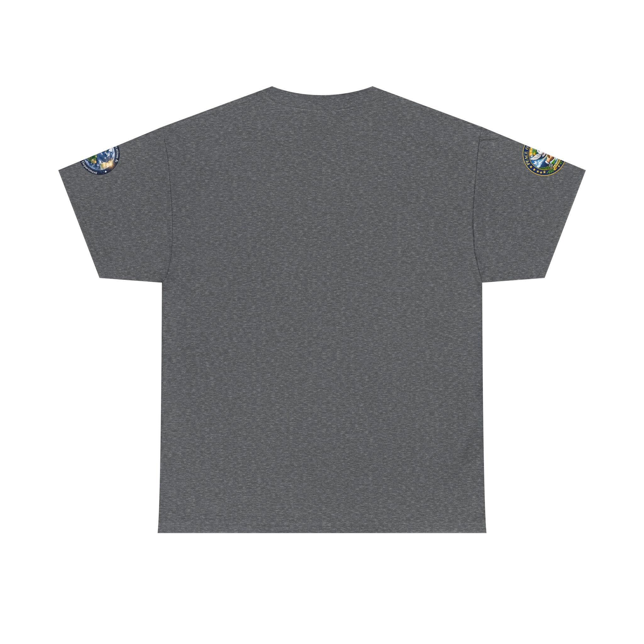 Global Conflict Question Mark Tee | diplomatic negotiations, flags artwork