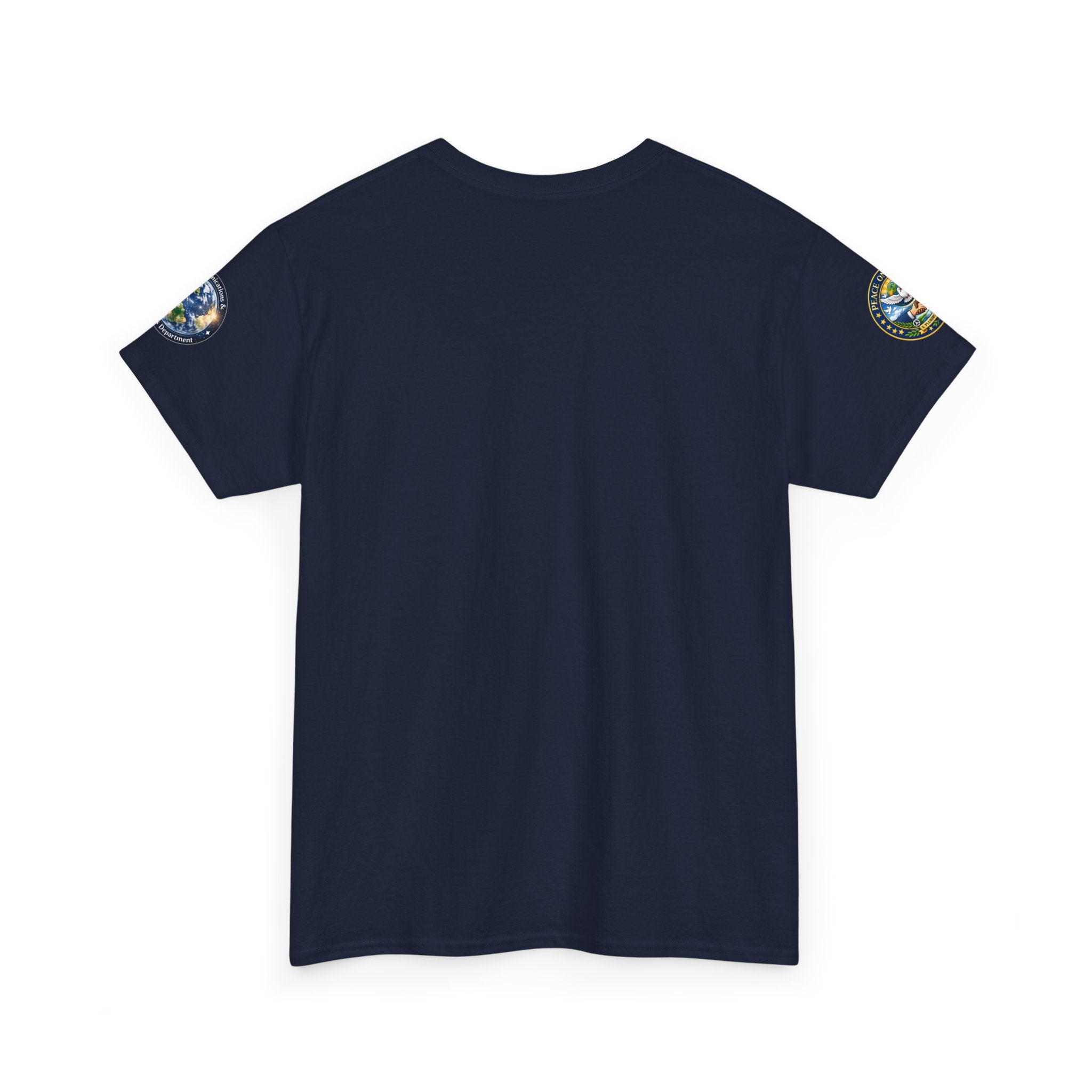 Global Conflict Question Mark Tee | diplomatic negotiations, flags artwork