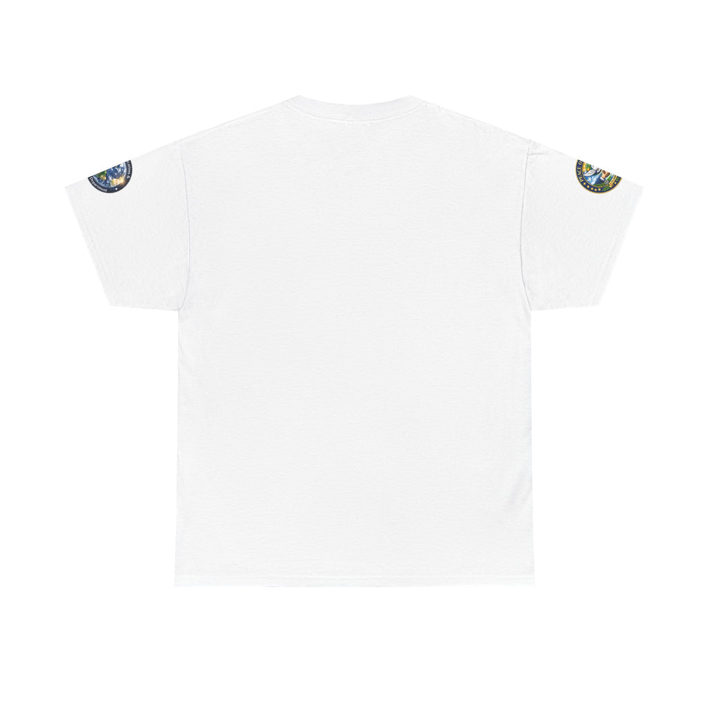 Global Conflict Question Mark Tee | diplomatic negotiations, flags artwork