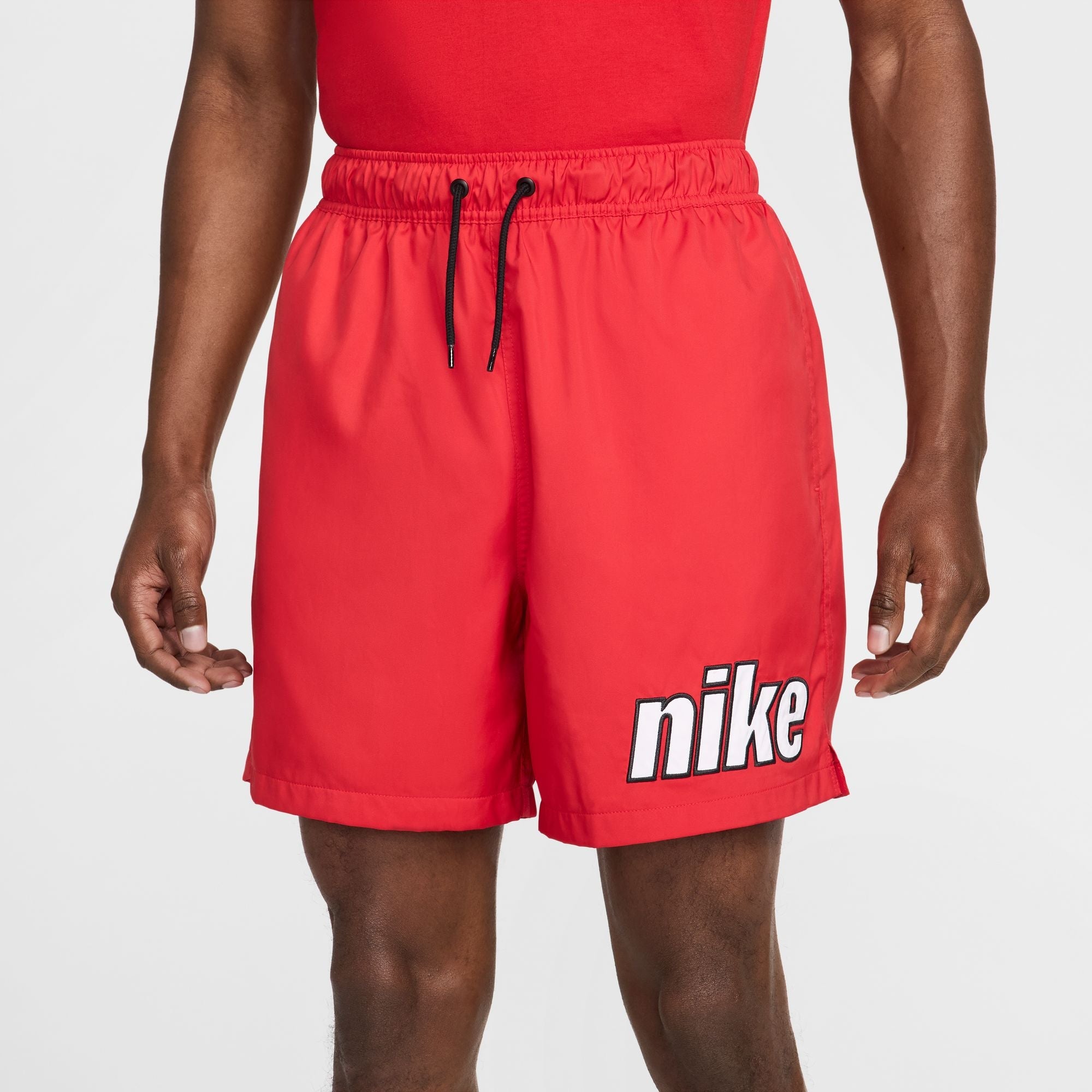 Nike Mens Club Flow Shorts - University Red