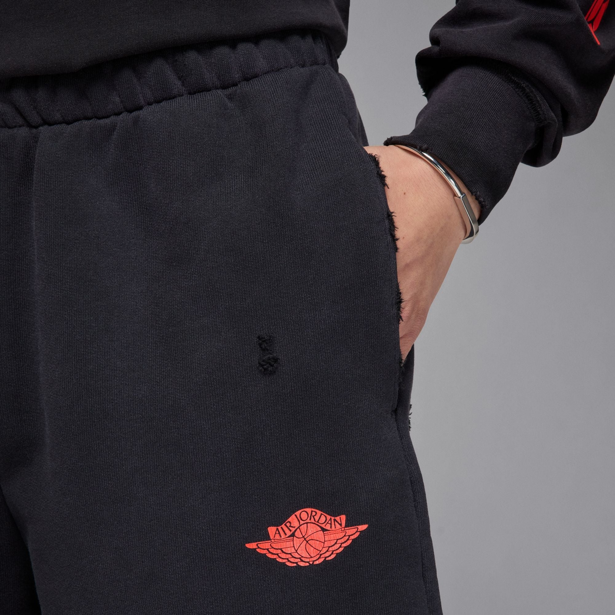 Air Jordan Mens Rare Air Shorts- Black