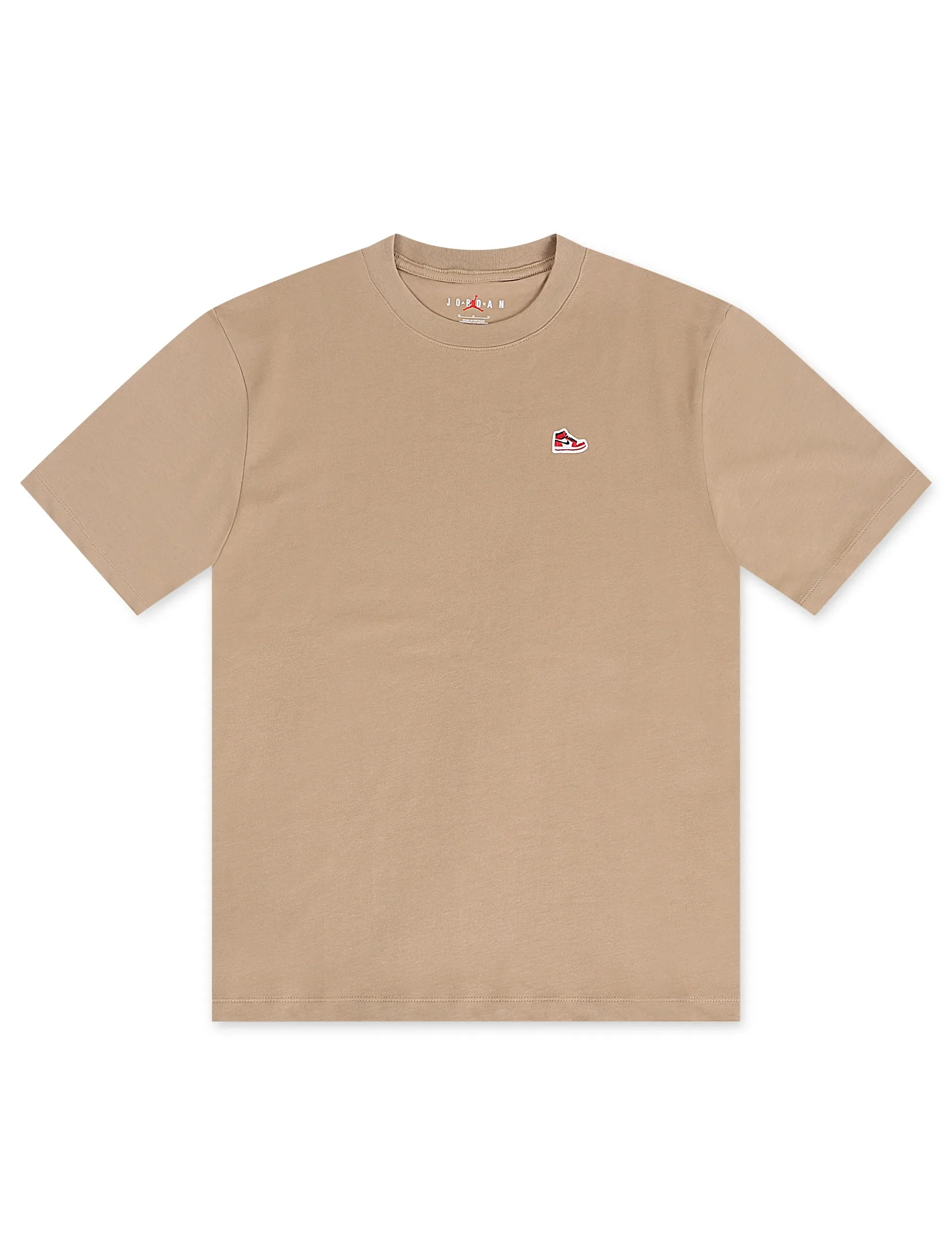 Air Jordan Mens Sneaker Patch Tee - Desert Camo/Black