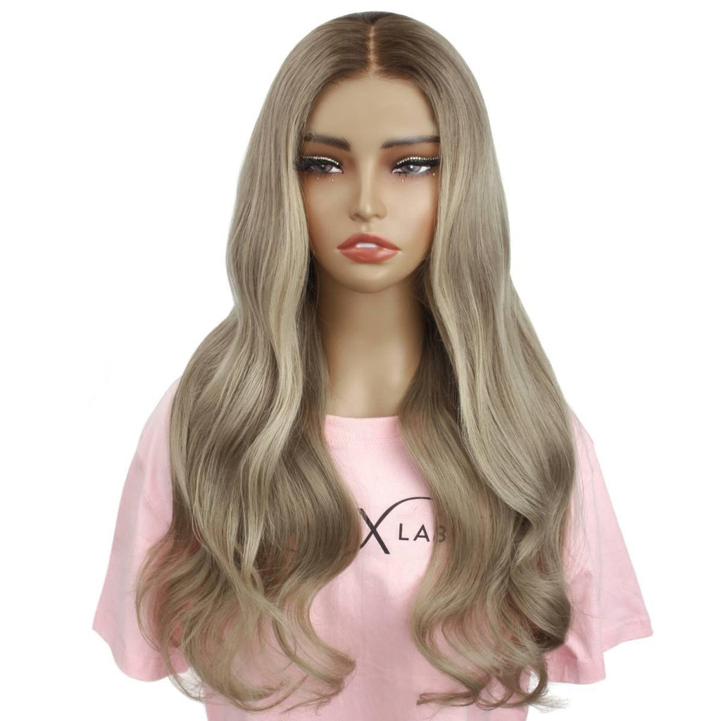 Autumn Glueless 5x5 HD Lace Professionally Colored 100% Human Hair Closure Wig