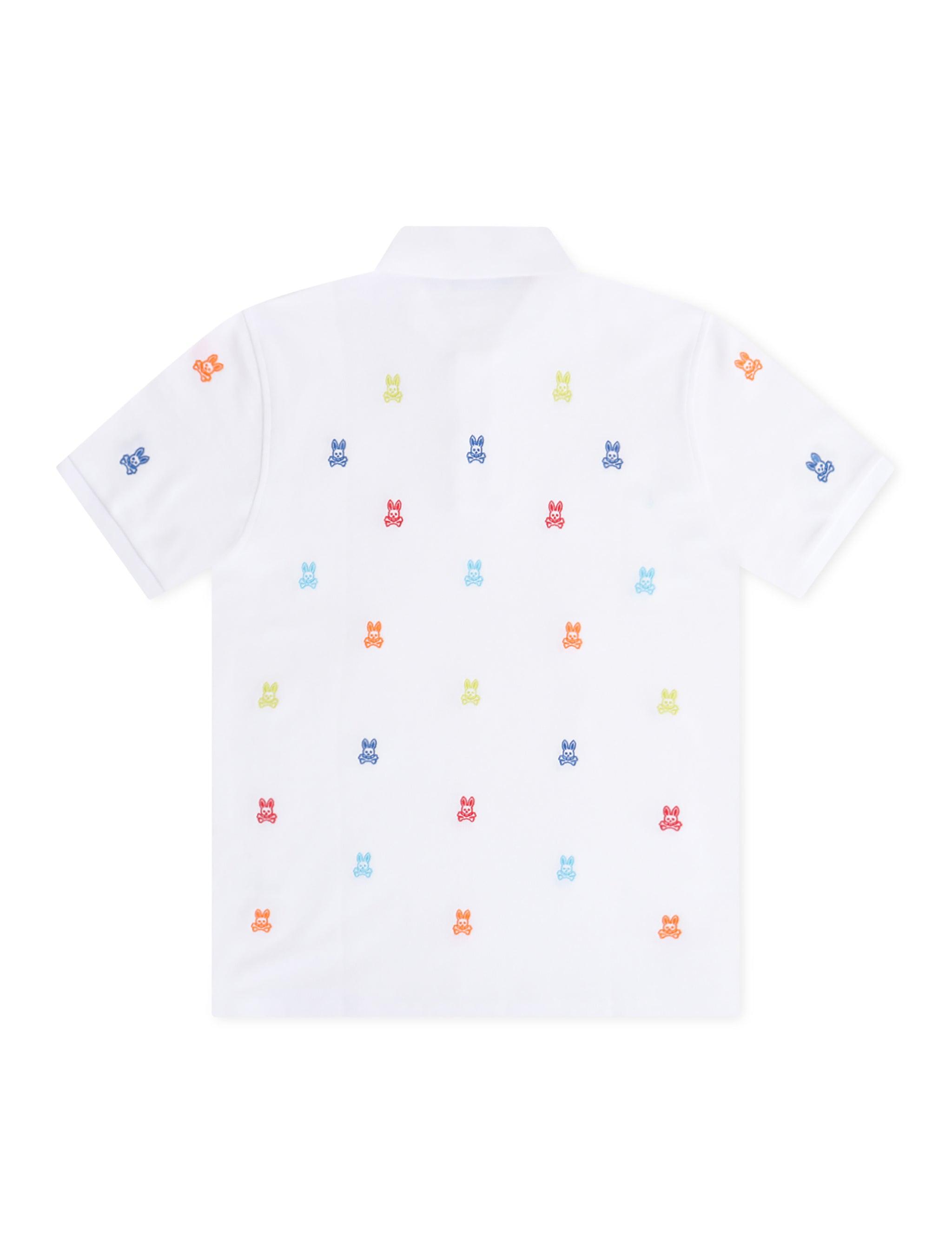 Psycho Bunny Bonham Pique Polo - White
