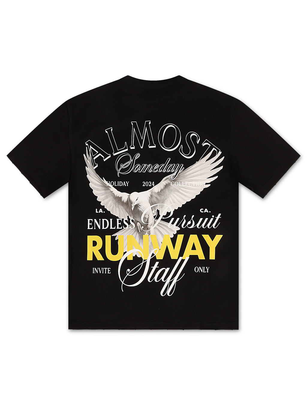Almost Someday Runway Tee - Black