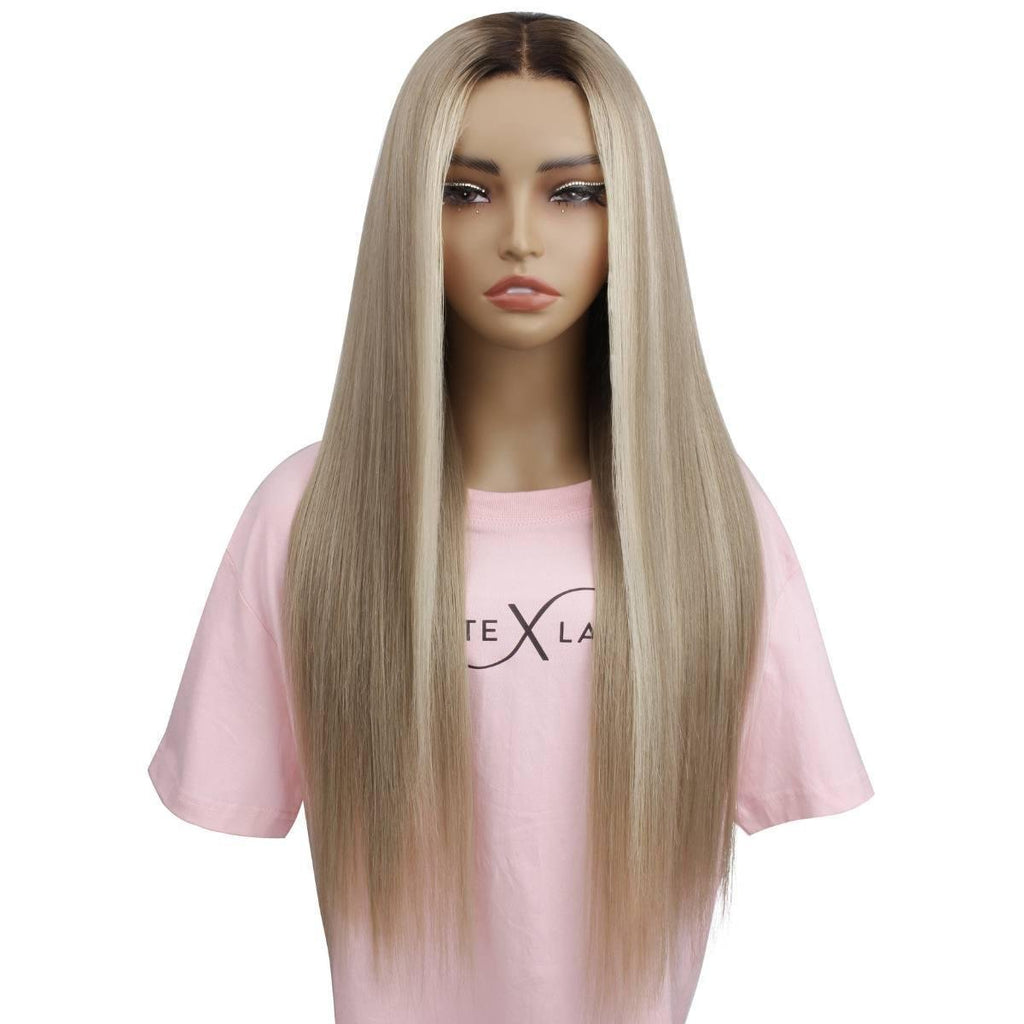Penelope Glueless 5x5 HD Lace Professionally Colored 100% Human Hair Closure Wig